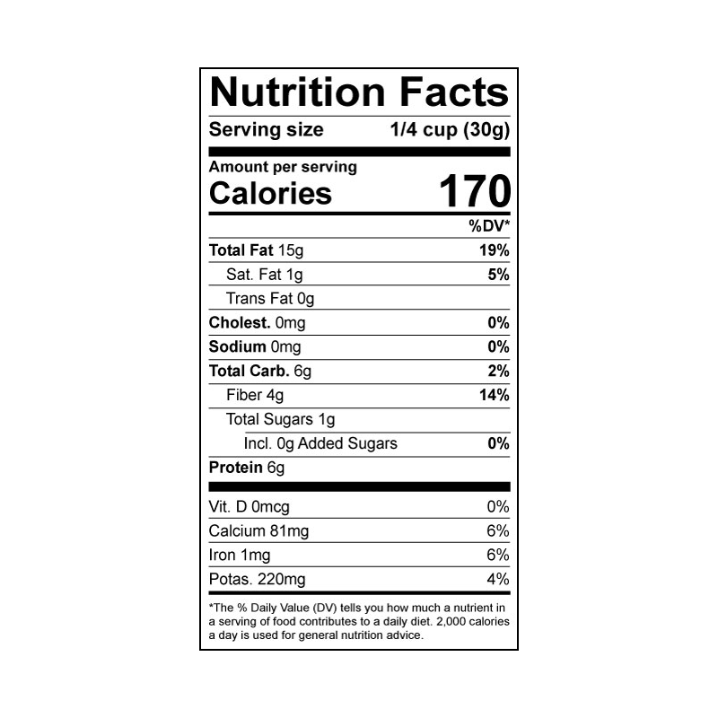 Organic <br> Raw California Almonds